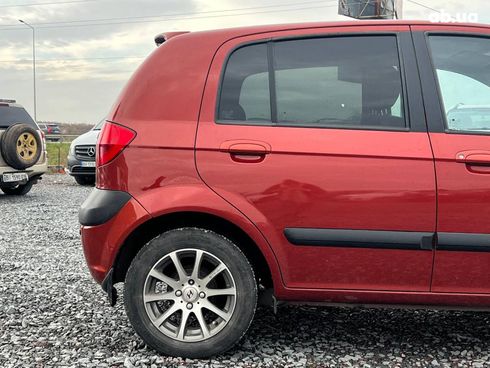 Hyundai Getz 2007 красный - фото 19