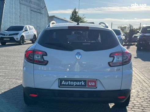 Renault Megane 2016 белый - фото 6