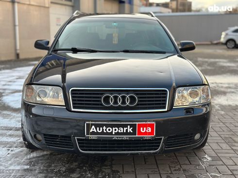 Audi A6 2002 черный - фото 2