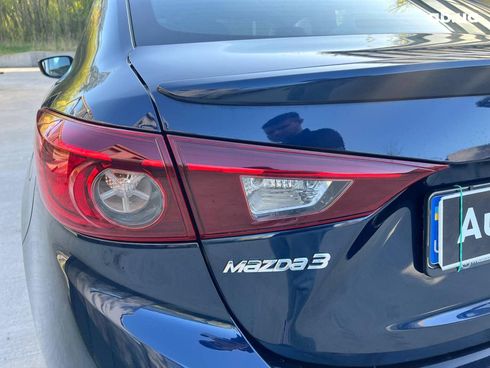 Mazda 3 2016 синий - фото 12