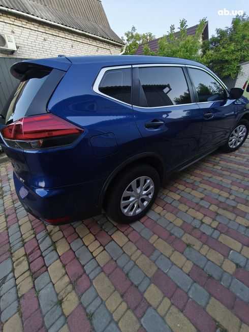 Nissan Rogue 2017 синий - фото 5