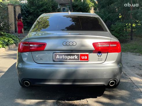 Audi A6 2014 серый - фото 7