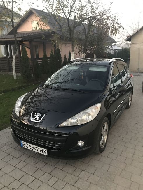 Peugeot 207 2012 черный - фото 2