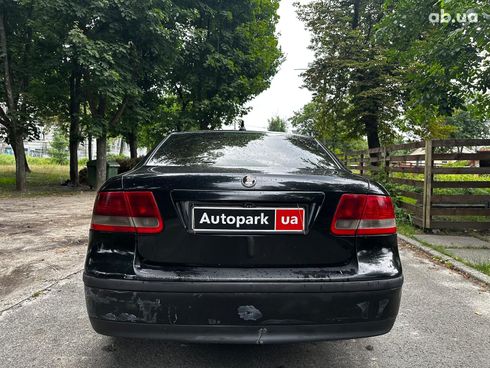 Saab 9-3 2003 черный - фото 6