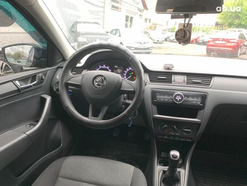 Skoda Rapid 2018 синий - фото 30