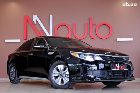 Kia Optima Hybrid 2018 черный - фото 4