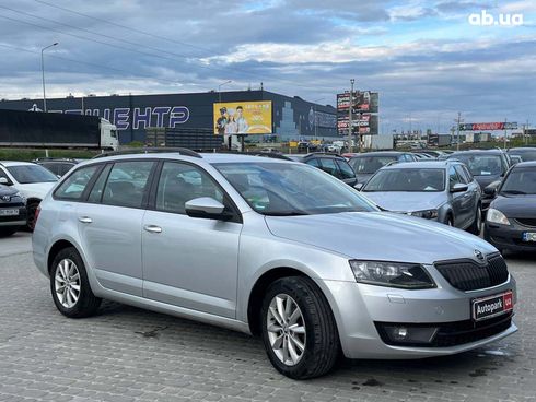 Skoda Octavia 2016 серый - фото 4