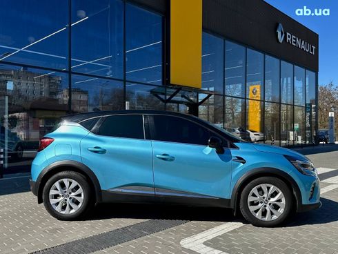 Renault Captur 2022 голубой - фото 2