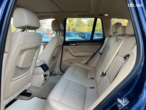BMW X3 2011 синий - фото 34