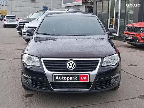 Volkswagen passat b6 2010 черный - фото 2