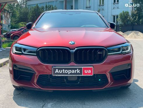BMW M5 2022 красный - фото 4