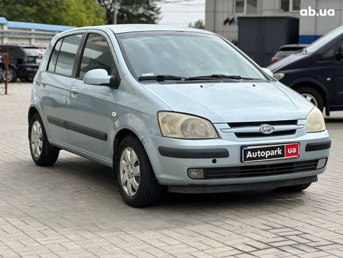 Hyundai Getz 2003 синий - фото 4