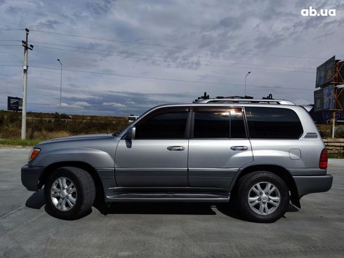 Lexus lx 470 2004 серый - фото 3