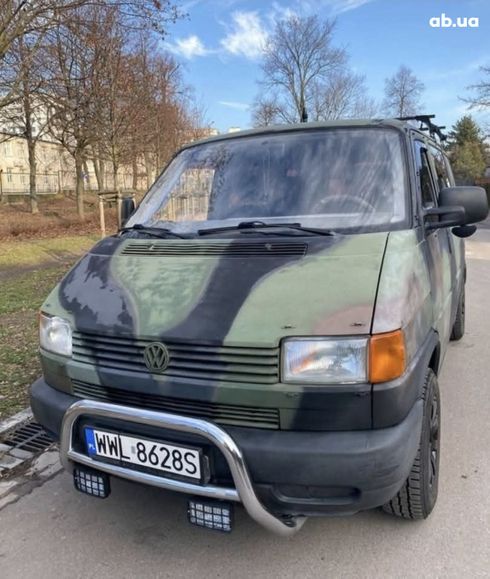 Volkswagen Transporter 2002 зеленый - фото 4
