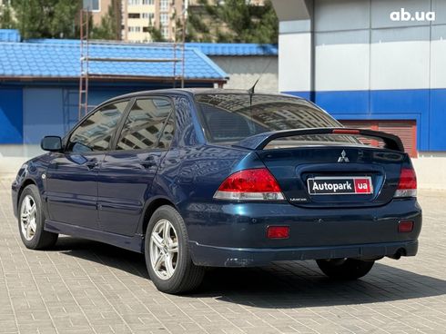 Mitsubishi Lancer 2006 синий - фото 8