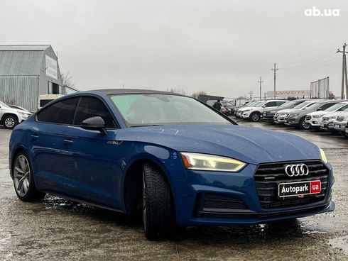 Audi A5 2018 синий - фото 11