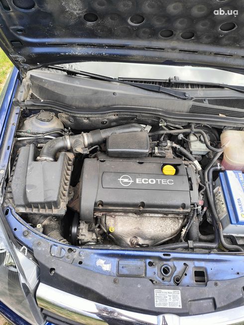 Opel Astra 2006 синий - фото 14