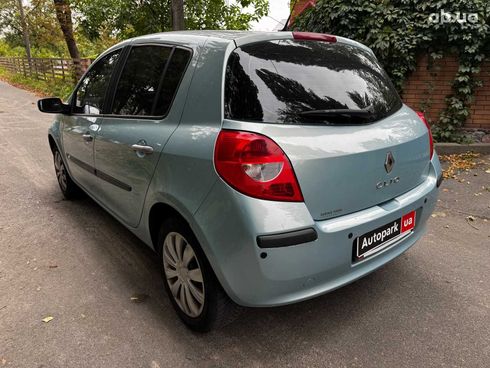 Renault Clio 2007 синий - фото 9