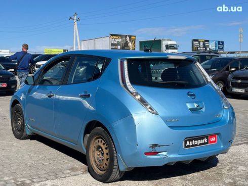 Nissan Leaf 2014 синий - фото 7