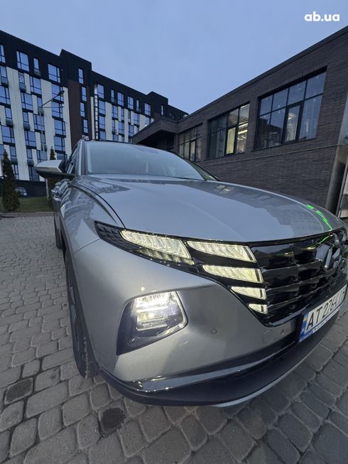 Hyundai Tucson 2021 серебристый - фото 7