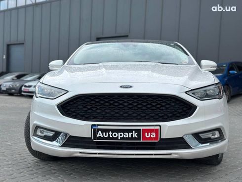 Ford Fusion 2017 белый - фото 2