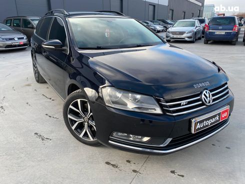 Volkswagen passat b7 2012 черный - фото 3