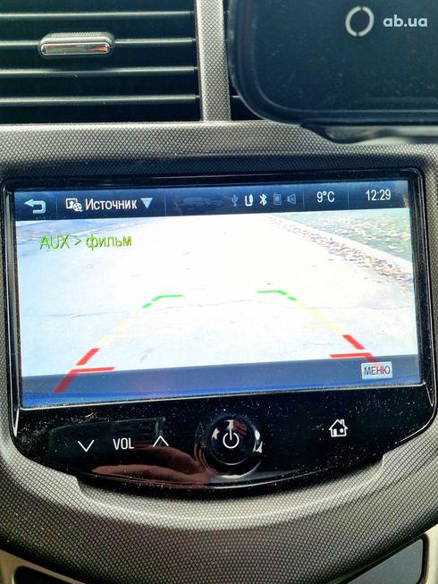 Chevrolet Aveo 2014 синий - фото 5