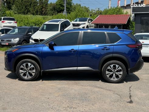 Nissan Rogue 2023 синий - фото 7