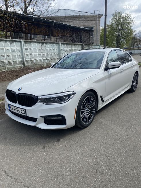BMW 5 серия 2017 белый - фото 16