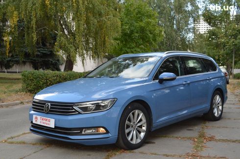 Volkswagen Passat 2015 синий - фото 3
