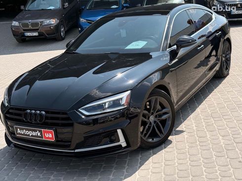 Audi A5 2019 черный - фото 3