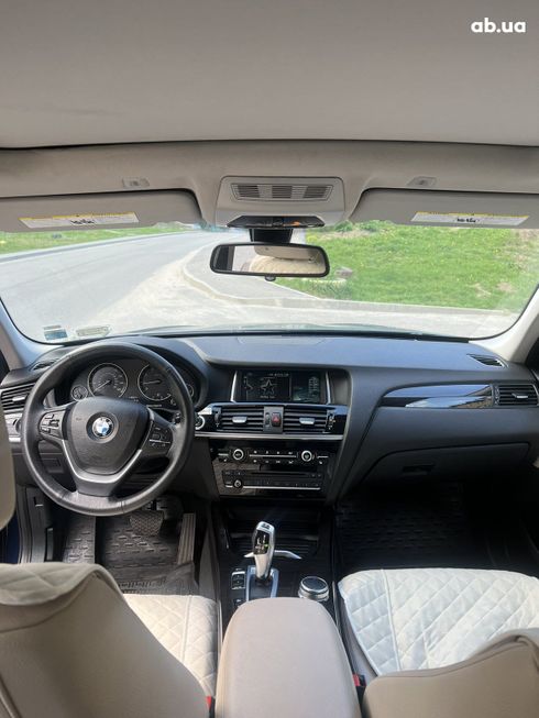 BMW X3 2017 синий - фото 6