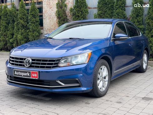 Volkswagen passat b8 2017 синий - фото 7