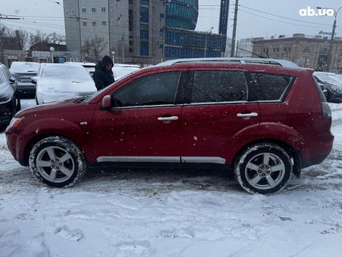 Mitsubishi Outlander 2008 красный - фото 5