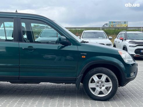 Honda CR-V 2003 зеленый - фото 12
