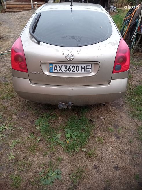 Nissan Primera 2003 золотистый - фото 6