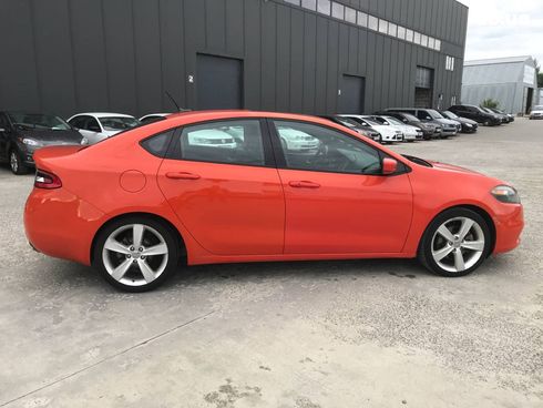 Dodge Dart 2015 оранжевый - фото 22