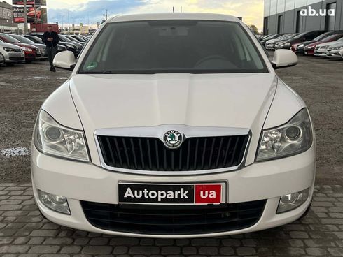 Skoda octavia a5 2012 белый - фото 2