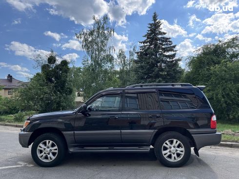 Lexus lx 470 2004 черный - фото 20