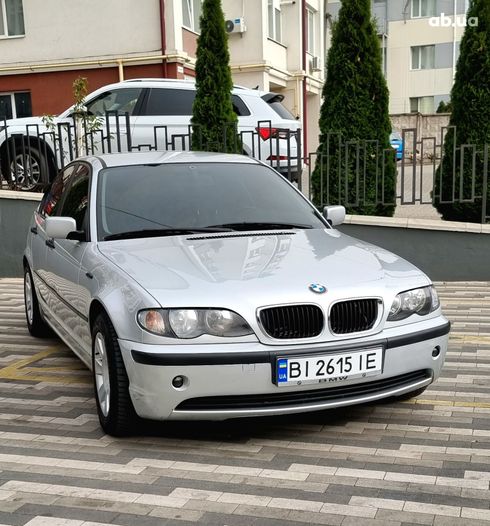 BMW 3 серия 2003 серебристый - фото 13