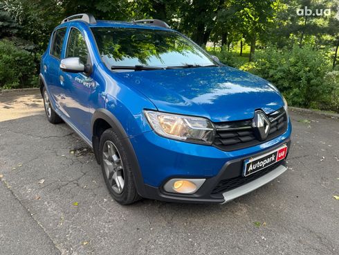 Renault Sandero Stepway 2020 синий - фото 3