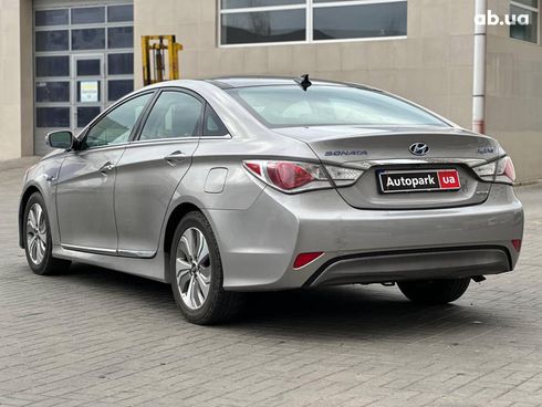 Hyundai Sonata 2013 серый - фото 5