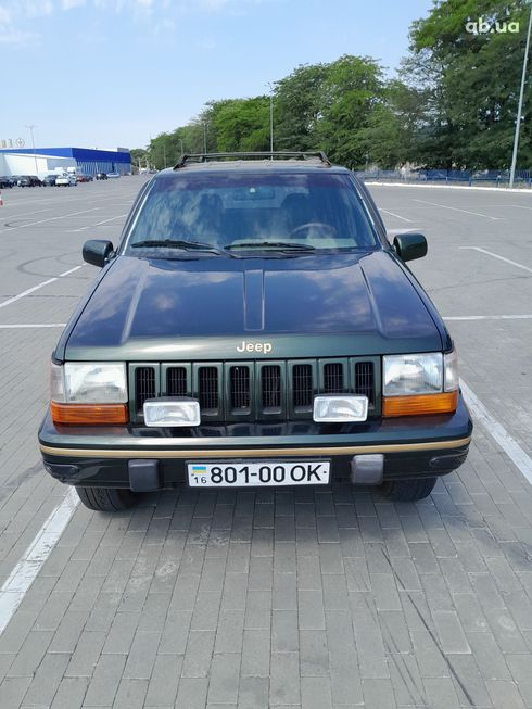 Jeep Grand Cherokee 1995 зеленый - фото 14