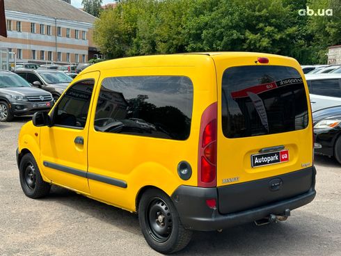 Renault Kangoo 2000 желтый - фото 5