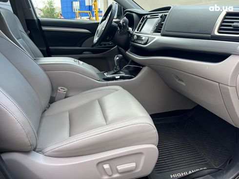 Toyota Highlander 2019 серый - фото 25