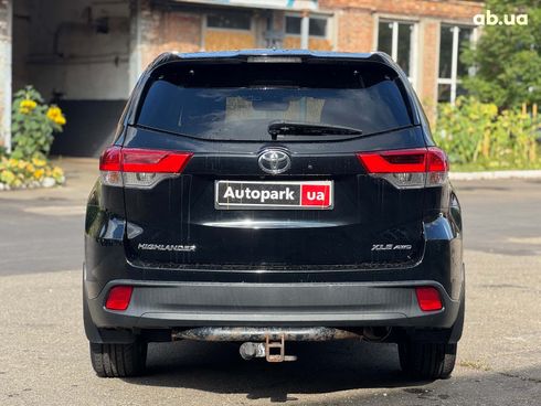 Toyota Highlander 2017 черный - фото 10