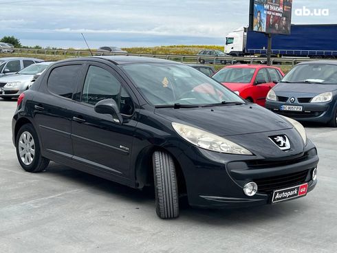 Peugeot 207 2008 черный - фото 12