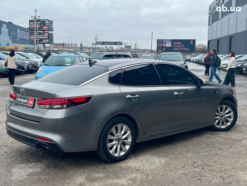 Kia Optima 2016 серый - фото 9