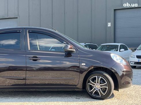Nissan Micra 2010 фиолетовый - фото 13