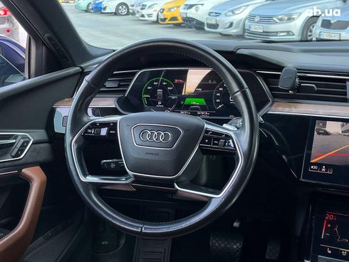 Audi E-Tron 2020 синий - фото 39